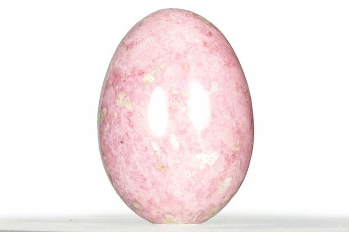 Polished Rhodonite Egg - Colorado #326772